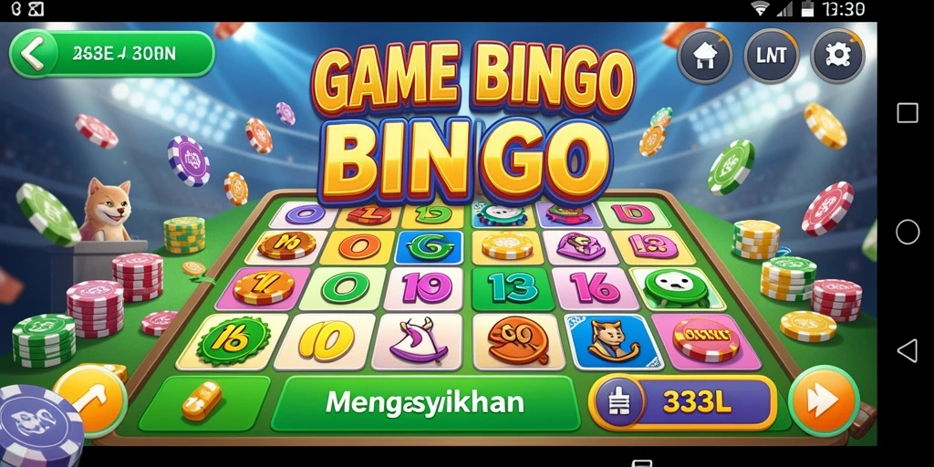 Screenshot utama 33L menampilkan gameplay Bingo yang mendebarkan.