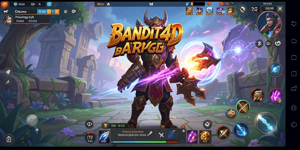Tampilan aksi seru dalam gameplay BANDIT4D yang menegangkan.