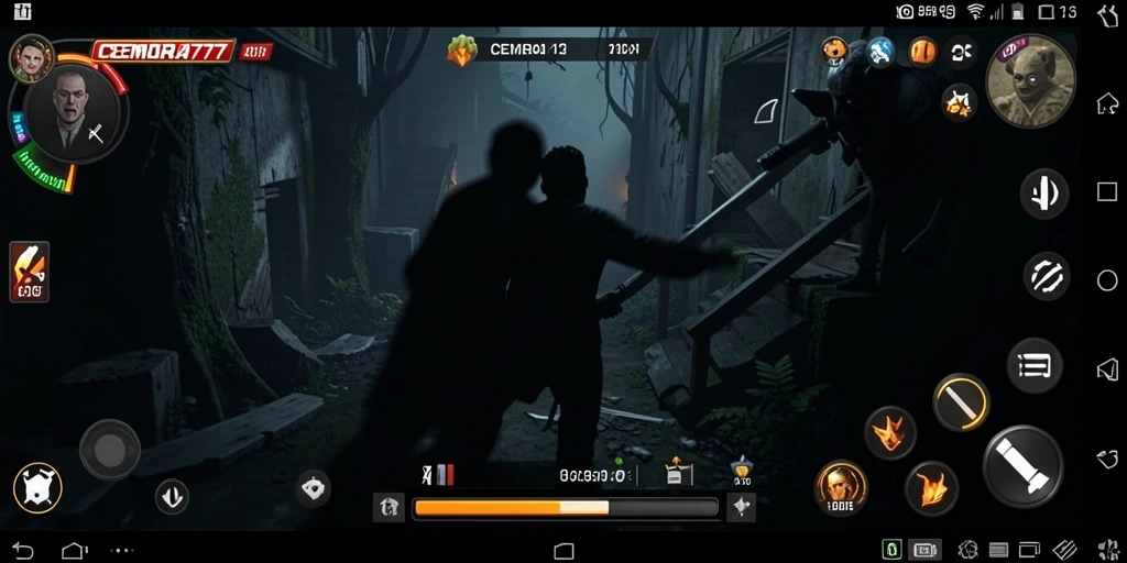 Tangkapan layar CEMARA777 yang menampilkan momen mencekam dalam gameplay.