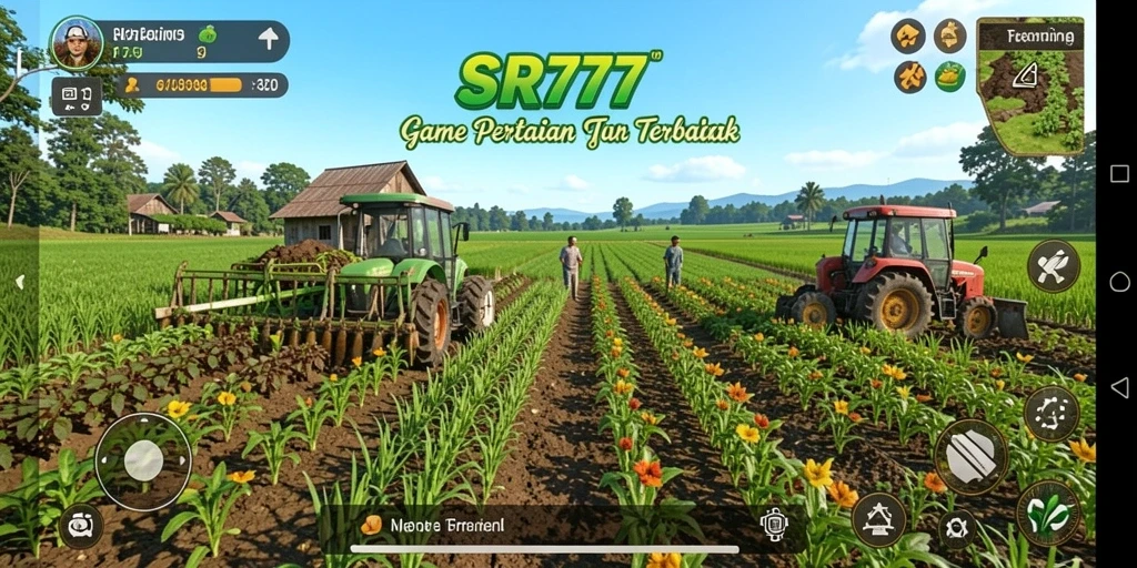 Tampilkan gameplay menarik dari SR777 dengan aktivitas bertani.